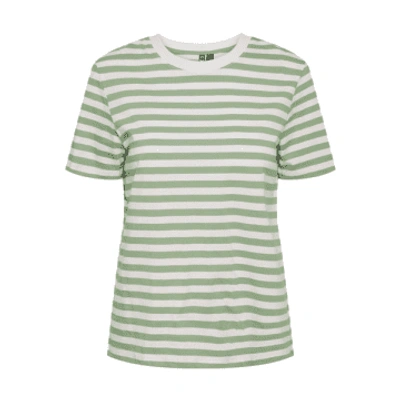 Pieces Ria Tee In Green