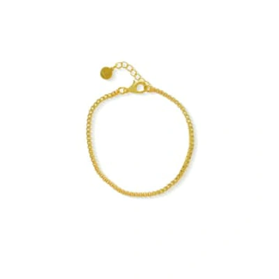 Formation Bailey Box Bracelet In Gold