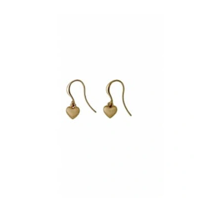 Pilgrim Sophia Gold Plated Heart Hook Earrings