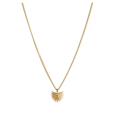 Rachel Entwistle Ishtar Pendant Necklace In Gold
