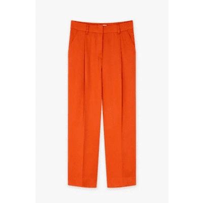 Cks Lahti Orange Brown Trousers