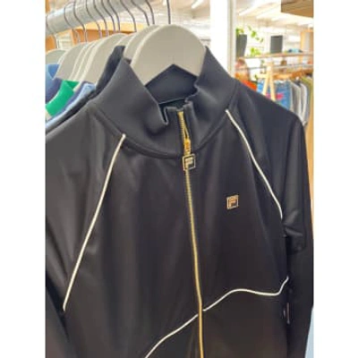 Fila Tristan Track Top With Piping Detail Black