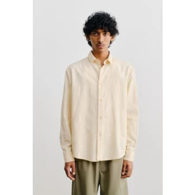 A Kind Of Guise Fulvio Shirt Cubed Ivory In Neutral