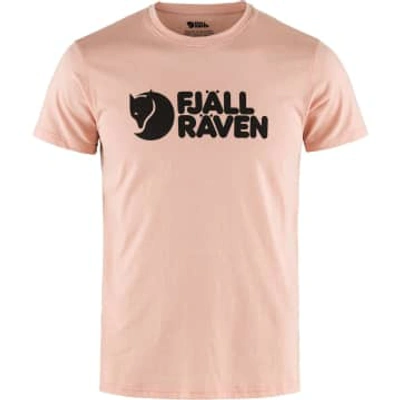 Fjall Raven Logo Short-sleeved T-shirt (dusty Rose) In Black