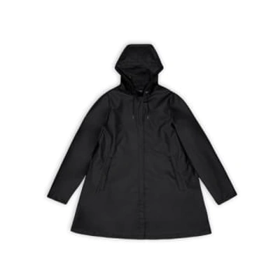 Rains Jackets Chubasquero A-line W Jacket In Black