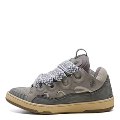 Lanvin Curb Trainers In Grey