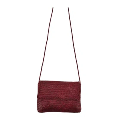 Dragon Flip Flap Women's Flip Bag In Burgundy