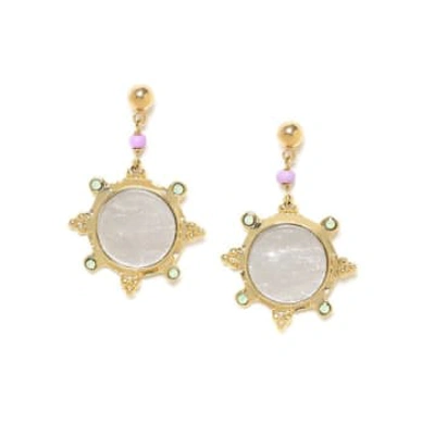 F. Herval | Gabrielle Small Post Earrings In Gold