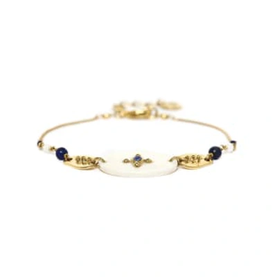 F. Herval | Joanne Oval Bracelet In Gold