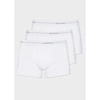 PAUL SMITH PAUL SMITH 3 PACK UNDERWEAR SIZE: L, COL: WHITE