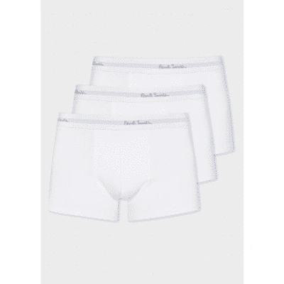 Paul Smith 3 Pack Underwear Size: L, Col: White