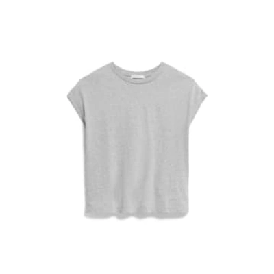 Armedangels Inaara Grey Melange Loose Fit T-shirt