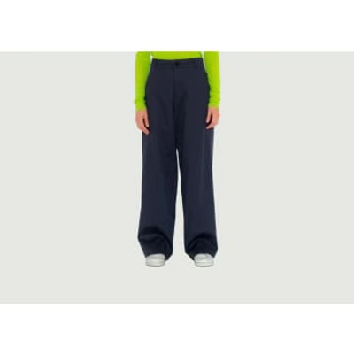 Maison Lener Artisan Trousers In Blue