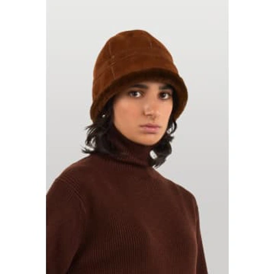 Gushlow & Cole Norman Shearling Hat In Brown