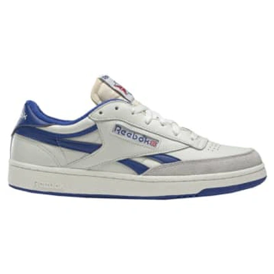 REEBOK CLUB C REVENGE VINTAGE SHOES CHALK / COLLEGIATE ROYAL / EXCELLENT RED