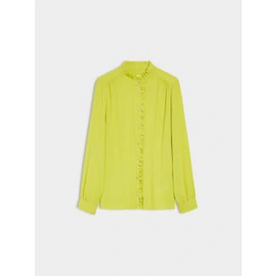 Iblues Papero Blouse Lime Green