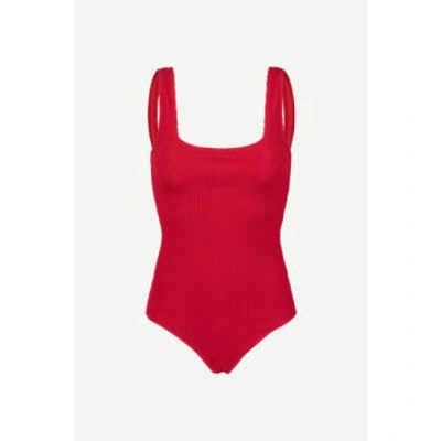 Samsoe & Samsoe Sarin Swimsuit In Red