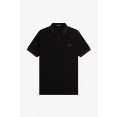 Fred Perry Twin Tipped Polo-shirt In Black