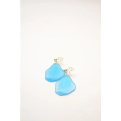 Galasia Ioso Vegetable Earrings In Blue