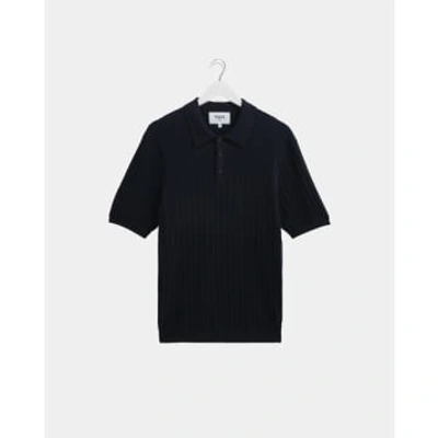 Wax London Naples Polo-shirt In Black