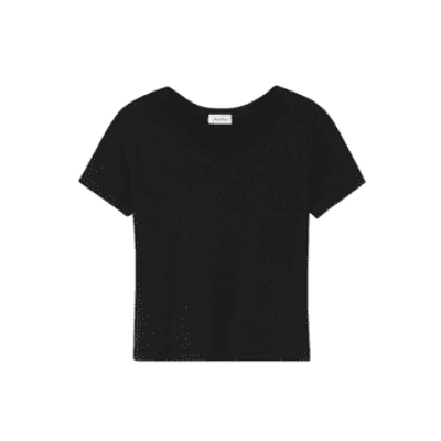 American Vintage T-shirt Gamipy In Black