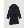 L'EXCEPTION PARIS STRAIGHT BELTED OVERCOAT MADE IN FRANCE