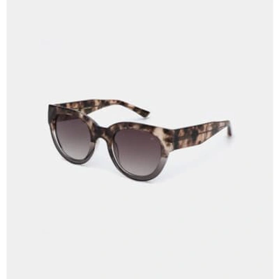 A.kjaerbede Lily Sunglasses In Animal Print