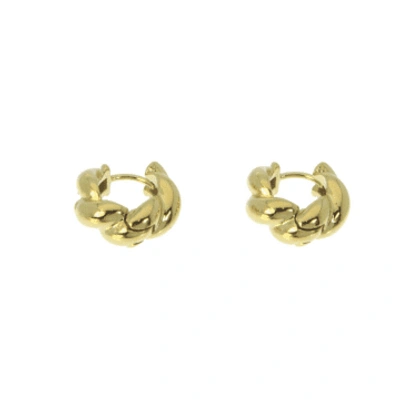 Les Cléias Plaqué Or Rosie Earrings In Gold