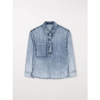 Luisa Cerano Authentic Denim Shirt In Blue