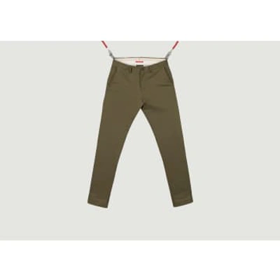 Henry Paris The Heritage Chino Army Khaki In Neutrals