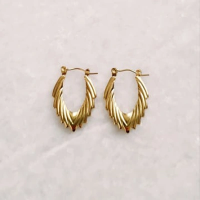 Golden Ivy Stela Stainless Steel Earrings Gold