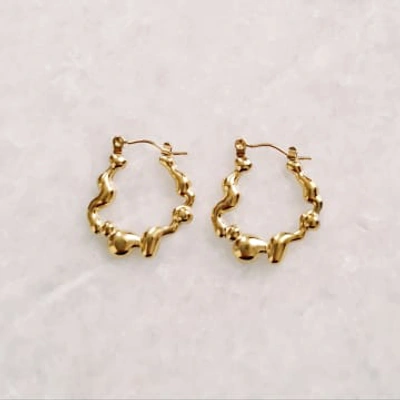 Golden Ivy Darcy Stainless Steel Earrings Gold