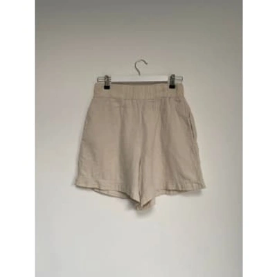 Beaumont Organic Gilma Shorts In Bone Size S In Neutral