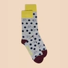 WHITE STUFF SPOT BICYCLE GRAPHIC SOCK