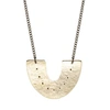 JUST TRADE ARCH SINGLE NECKLACE