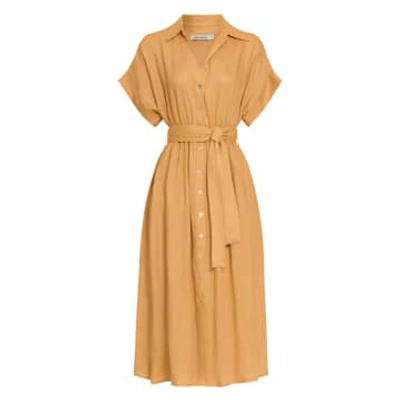 Eb & Ive Caramel La Vie Shirt Dress In Neutral