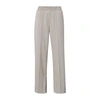YAYA SOFT WOVEN WIDE LEG TROUSERS, WITH ELASTIC WAIST AND SLITS