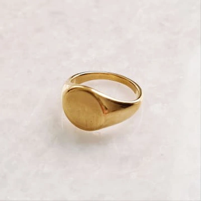 Golden Ivy Daya Stainless Steel Ring Gold