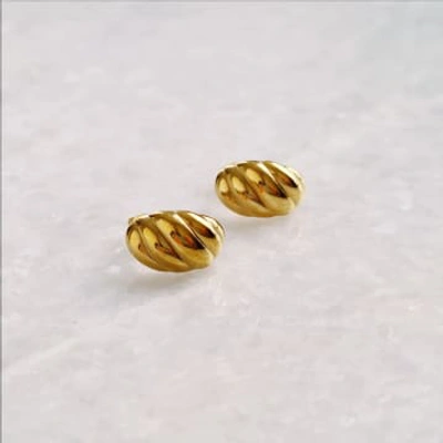 Golden Ivy Zana Stainless Steel Earrings Gold