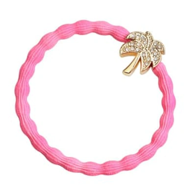 By Eloise Hairband Palm Tree Neon Pink