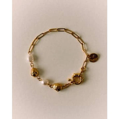 Sessun - Koraa Pearl Bracelet In Gold