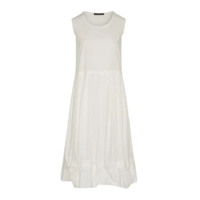 High Chime Dress In White