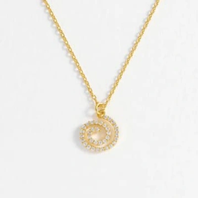 Estella Bartlett Swirl Necklace In Gold