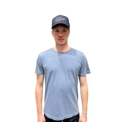 Crossley Hunt Man S-s T-shirt Light Blue