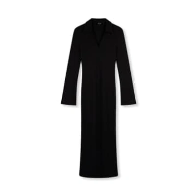 Refined Department | Anne Knitted Dress In Black