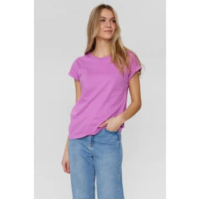 Numph Beverly Bodacious T-shirt In Purple