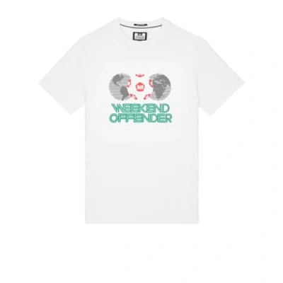 Weekend Offender Mexico Graphic T Shirt In White