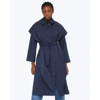 Sophie And Lucie Sophie & Lucie Rain Cape In Blue
