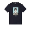 WEEKEND OFFENDER FOREVER GRAPHIC T SHIRT IN NAVY