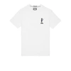 WEEKEND OFFENDER PYRO EMBROIDERED T SHIRT IN WHITE